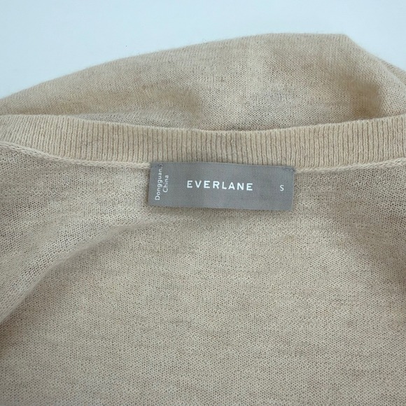 Everlane Cream Women's Cardigan Sweater - Picture 8 of 12